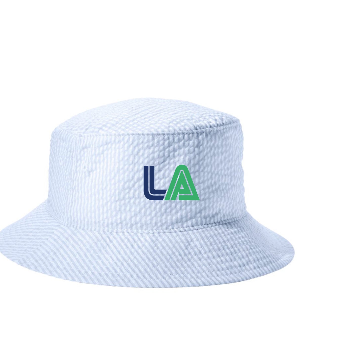 Seaside Seersucker Bucket