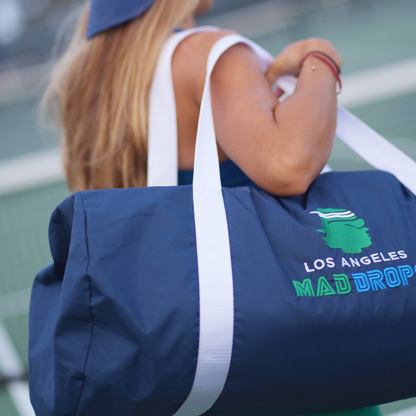 LA Mad Drops Nylon Court-side Bag