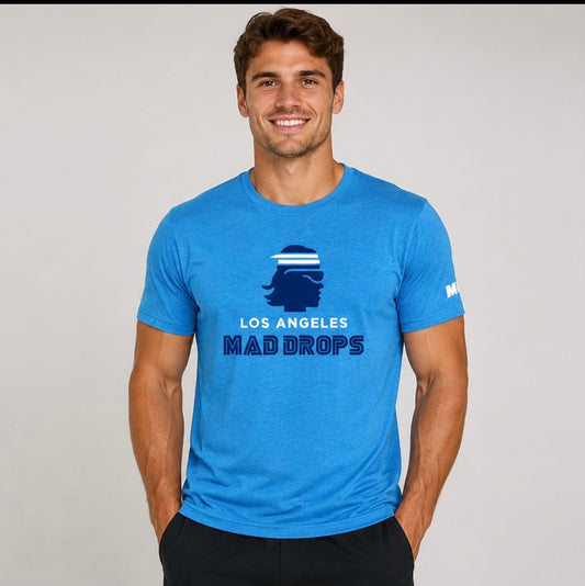 LA Mad Drops Azure Blue Heritage Tee