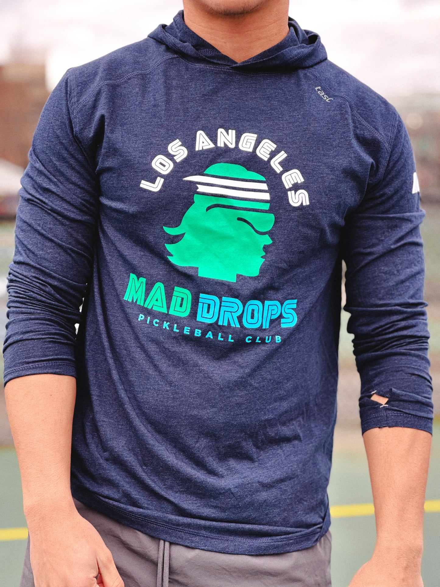 MDPC Tasc Mens Navy Long sleeve
