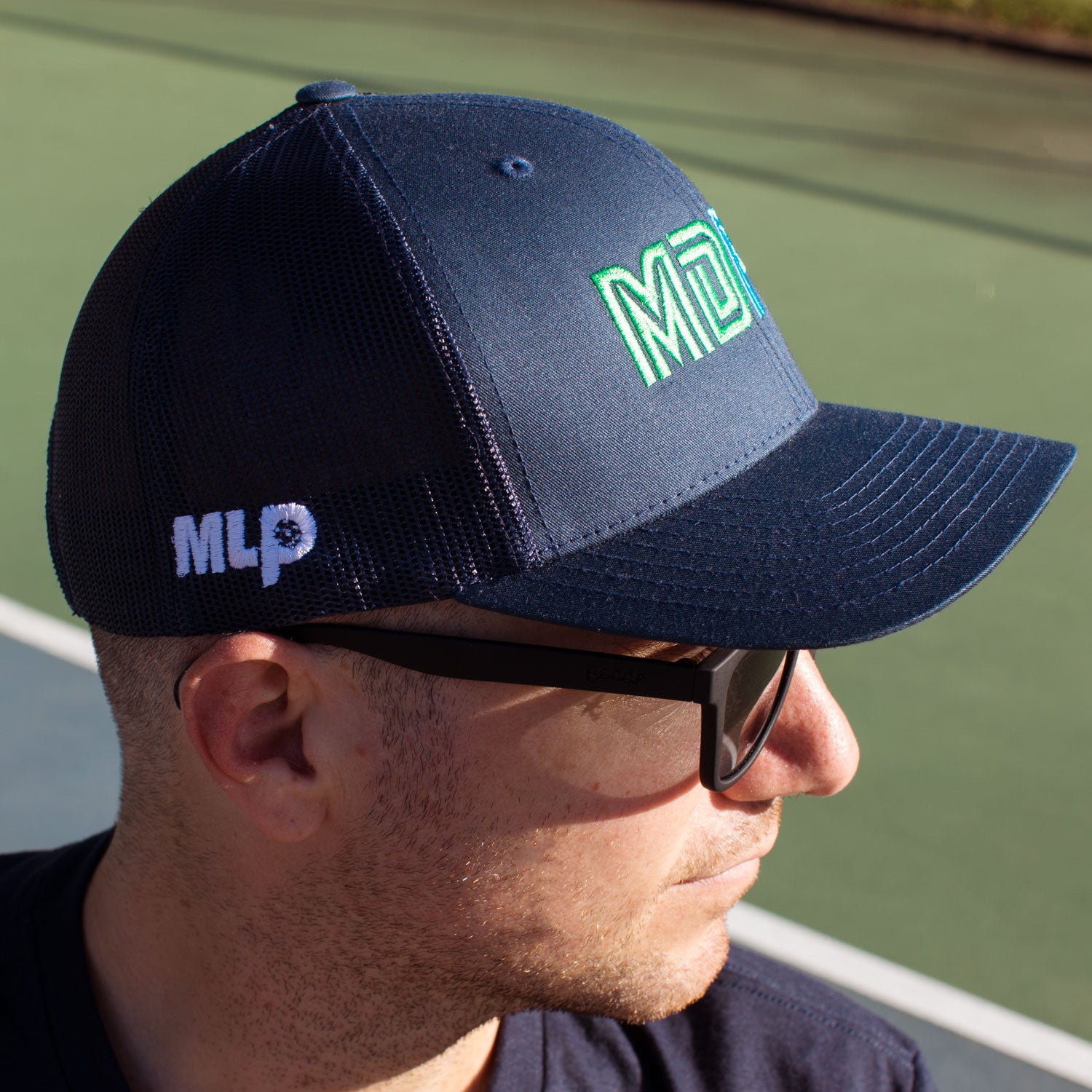 MDPC Navy Trucker Hat – Los Angeles Mad Drops