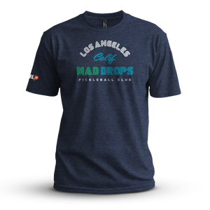 Next Level Heather Navy Mad Drops Shirt